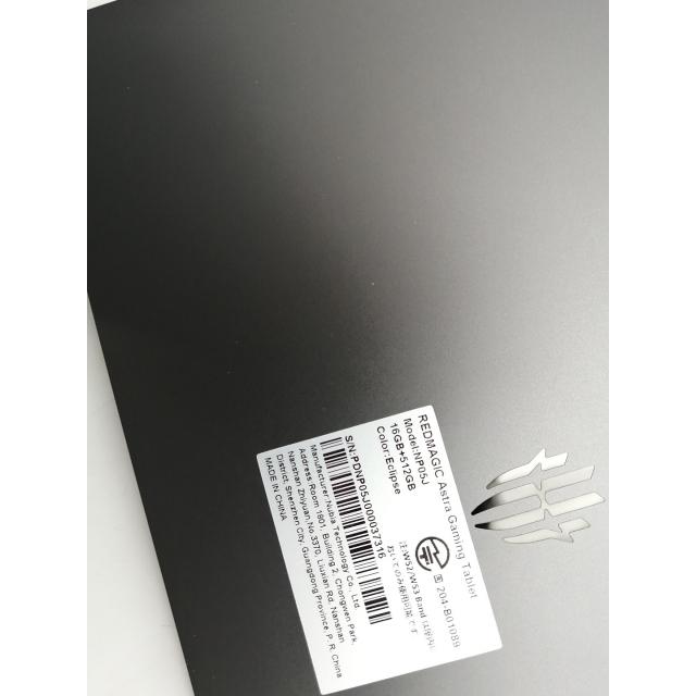 中古】Nubia 国内版 【Wi-Fi】 REDMAGIC Astra ブラック 16GB 512GB