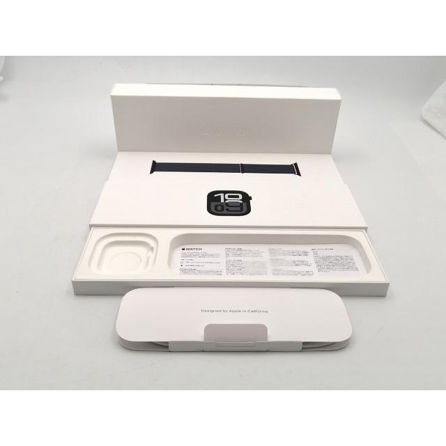 【中古】Apple Watch Series10 42mm Cellular ジェットブラックアルミニウムケース/インクスポーツループ MWX83J/A【ECセンター】保証期間１ヶ月【ランクB】の画像