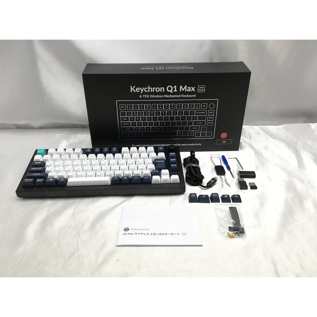 中古】Keychron Q1M-M3-JIS 茶軸 [カーボンブラック]【ECセンター
