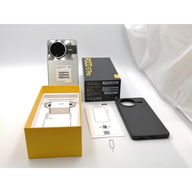 中古】Xiaomi 国内版 【SIMフリー】 Poco F7 Pro シルバー 12GB 512GB
