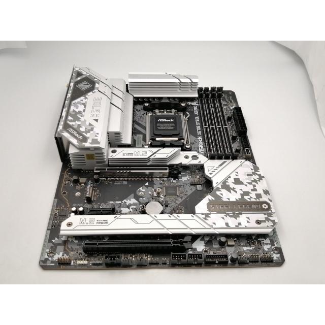 中古】ASRock X670E Steel Legend X670E/AM5/2.5GbitLAN/Wi-Fi6E(ax)+