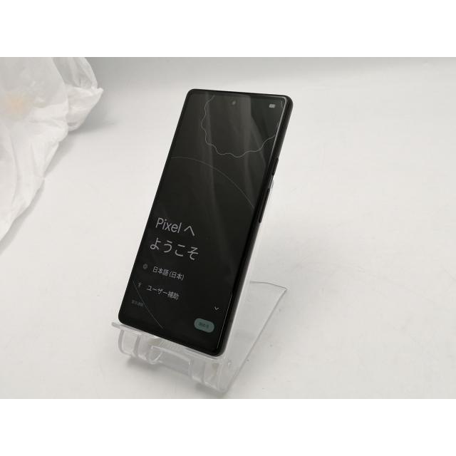 中古】Google au 【SIMフリー】 Pixel 6a チョーク 6GB 128GB GB17L