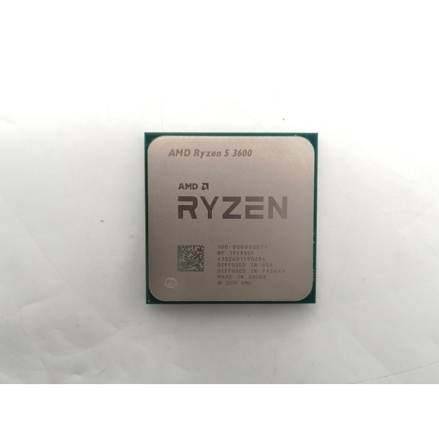 中古】AMD Ryzen 5 3600 (3.6GHz/TC:4.2GHz) BOX AM4/6C/12T/L3 32MB