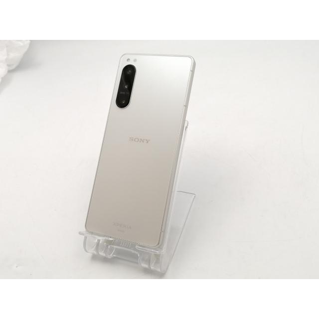 中古】SONY au 【SIMフリー】 Xperia 5 IV 8GB 128GB SOG09 エクリュ