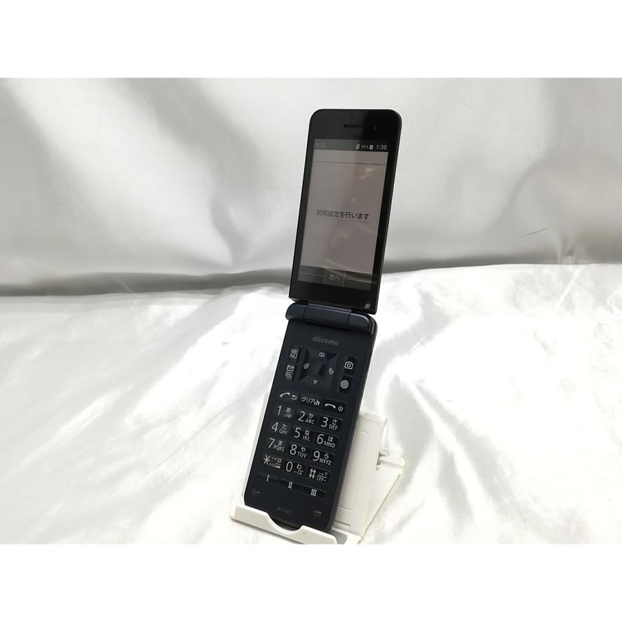 中古】KYOCERA docomo 【SIMフリー】 DIGNOケータイ ブラック KY-42C