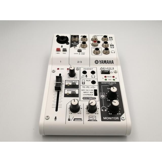 中古】YAMAHA AG03 ウェブキャスティングミキサー【ECセンター】保証