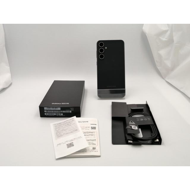 中古】SAMSUNG au 【SIMフリー】 Galaxy S23 FE グラファイト 8GB