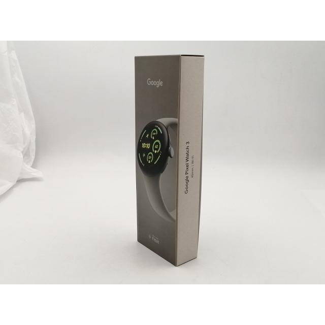 未使用】Google Pixel Watch3 Wi-Fiモデル 45mm Matte Hazel アルミ 