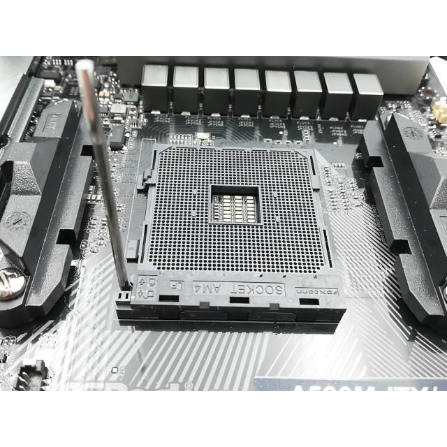 中古】ASRock A520M-ITX/ac A520/AM4/Wi-Fi(11ac)+BT4.2/Mini-ITX【EC
