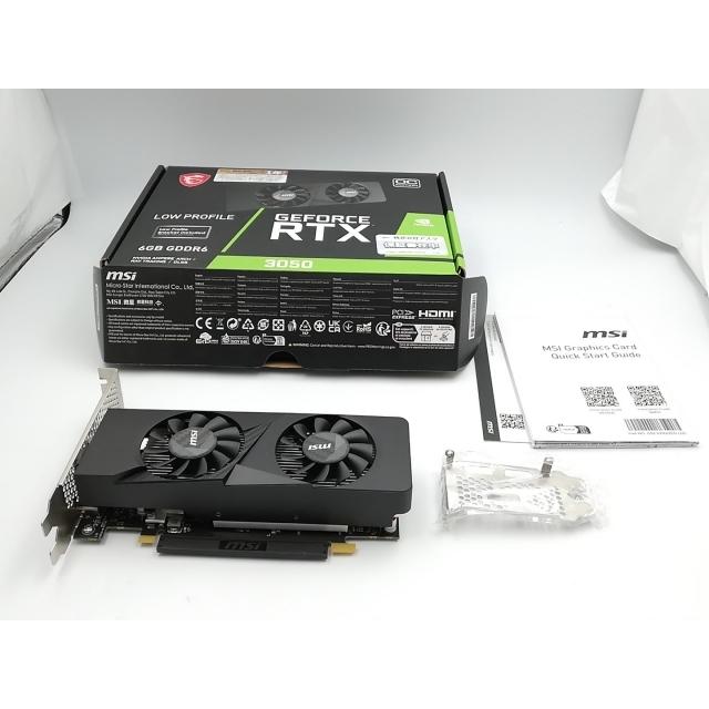 MSI GeForce RTX 3050 LP 6G OC 中古美品 MSI 〔中古〕GeForce RTX 3050 LP 6G OC（中古保証1ヶ月間