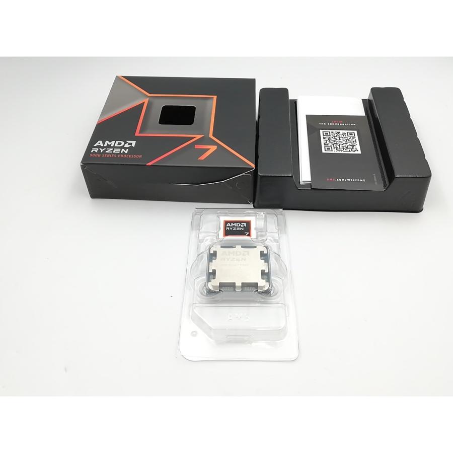 AMD Ryzen 7 9700x未使用 中古 AMD Ryzen 7 9700X (AM5/3.8GHz/40M/C8/T16/65W) 4560001240