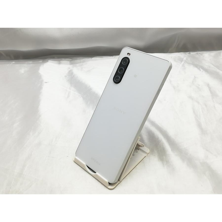 中古】SONY SoftBank 【SIMフリー】 Xperia 10 V ホワイト 6GB 128GB