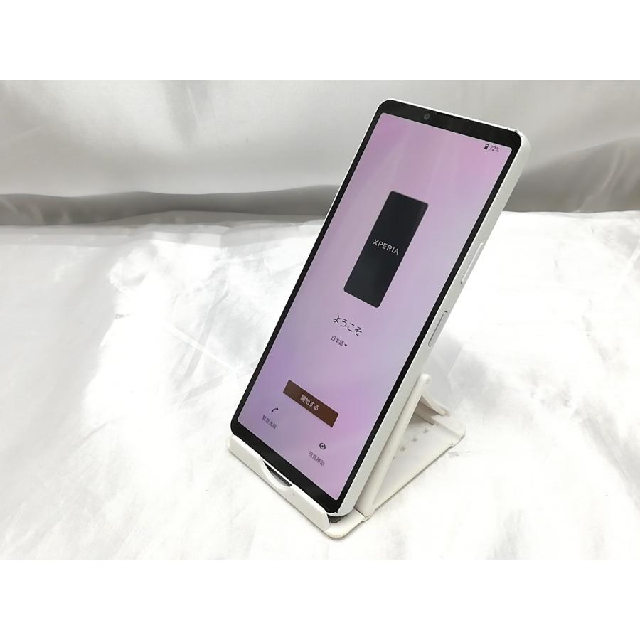 中古】SONY SoftBank 【SIMフリー】 Xperia 10 V ホワイト 6GB 128GB