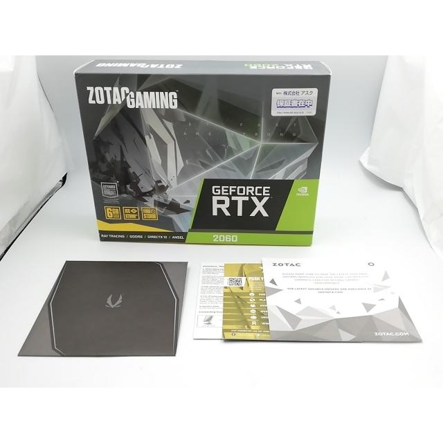 中古】ZOTAC GAMING GeForce RTX 2060 Twin Fan(ZT-T20600F-10M