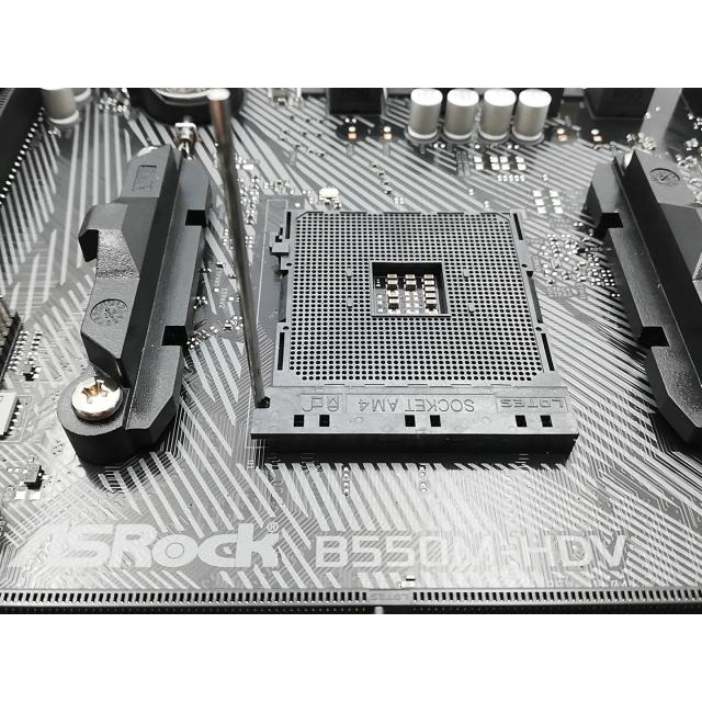 中古】ASRock B550M-HDV B550/AM4/MicroATX【ECセンター】保証期間1
