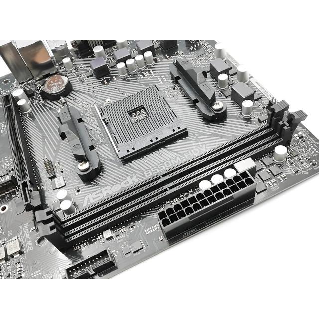 中古】ASRock B550M-HDV B550/AM4/MicroATX【ECセンター】保証期間1