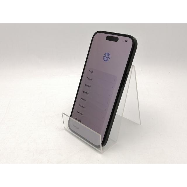【中古】Apple 国内版 【SIMフリー】 iPhone 15 256GB ブラック MTMN3J/A【ECセンター】保証期間１ヶ月【ランクB】の画像