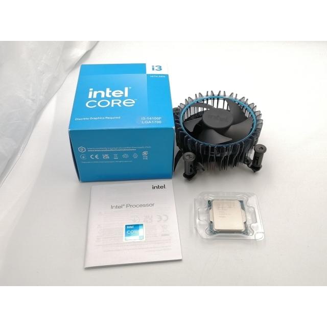 中古】Intel Core i3-14100F(3.5GHz) Box LGA1700/4C(P:4C/E:0C)/8T/L3