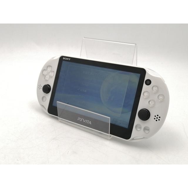 中古】SONY PlayStation VITA Wi-Fiモデル グレイシャー・ホワイト PCH