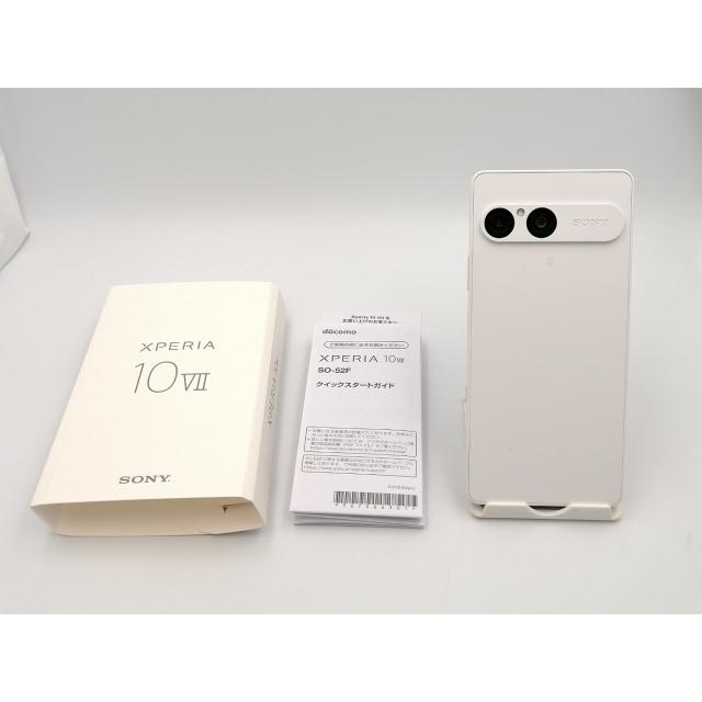 中古】SONY docomo 【SIMフリー】 Xperia 10 VII ホワイト 8GB 128GB