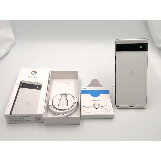 中古】Google 国内版 【SIMフリー】 Pixel 6a チョーク 6GB 128GB