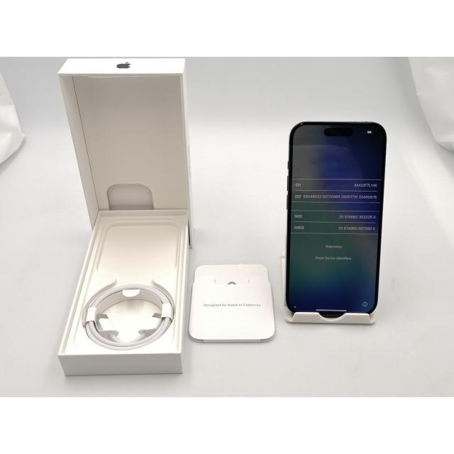 中古】Apple 国内版 【SIMフリー】 iPhone 15 Pro 128GB ブラック
