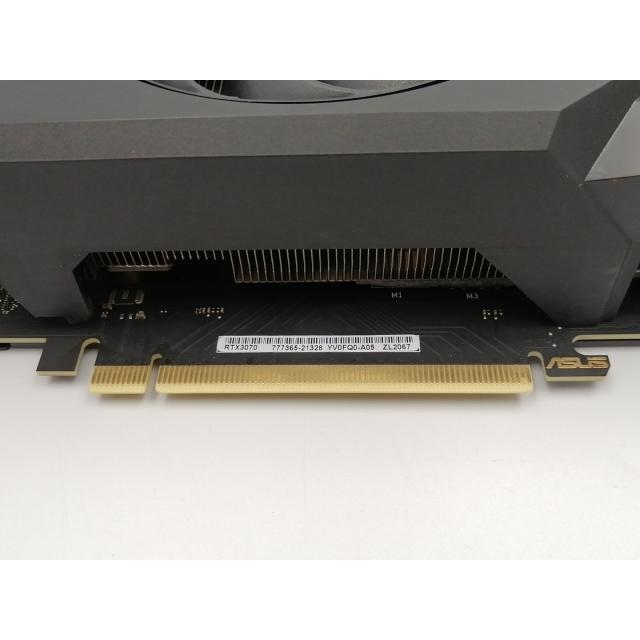 【中古】ASUS DUAL-RTX3070-O8G RTX3070/8GB(GDDR6)/PCI-E【ECセンター】保証期間１週間