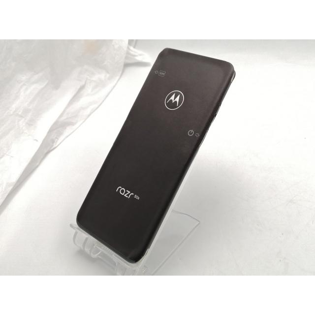 未使用】MOTOROLA SoftBank 【SIMフリー】 motorola razr 50s サンド