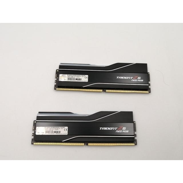 DDR5 デスクトップメモリバー 32GB 新品未使用 中古】DDR5 32GB 2枚組（合計64GB） DDR5-6000(PC5-48000