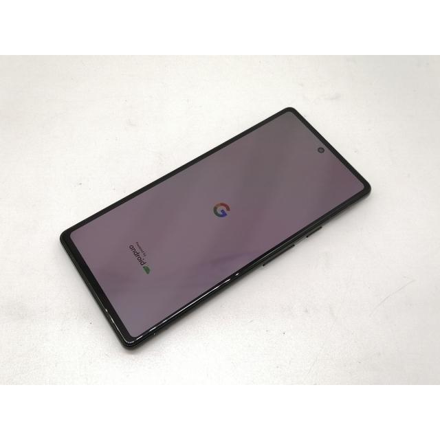 中古】Google au 【SIMフリー】 Pixel 6a チョーク 6GB 128GB GB17L