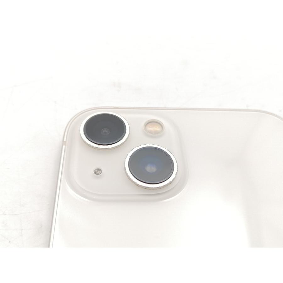 【中古】Apple 国内版 【SIMフリー】 iPhone 13 128GB スターライト MLND3J/A【ECセンター】保証期間１ヶ月【ランクB】の画像
