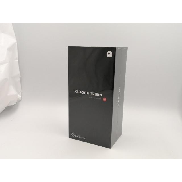 未使用】Xiaomi 国内版【SIMフリー】 Xiaomi 15 Ultra シルバー