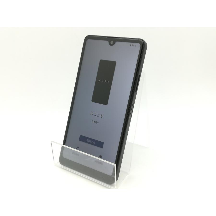 中古】SONY docomo 【SIMフリー】 Xperia Ace III ブラック 4GB 64GB