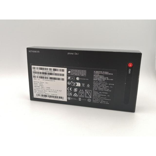 未使用】NOTHING 楽天モバイル 【SIMフリー】 Nothing Phone (3a