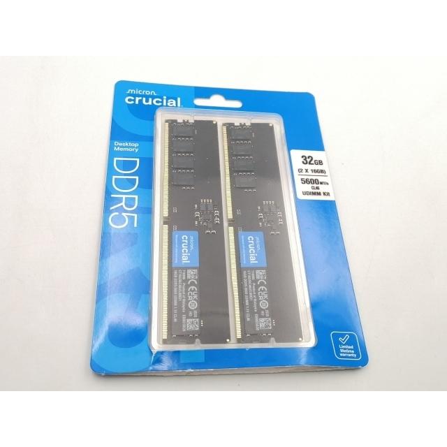 中古】DDR5 16GB 2枚組（合計32GB） DDR5-5600(PC5-44800