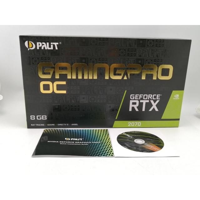 中古】Palit GeForce RTX 2070 8GB GamingPro OC(NE62070U20P2-1060A
