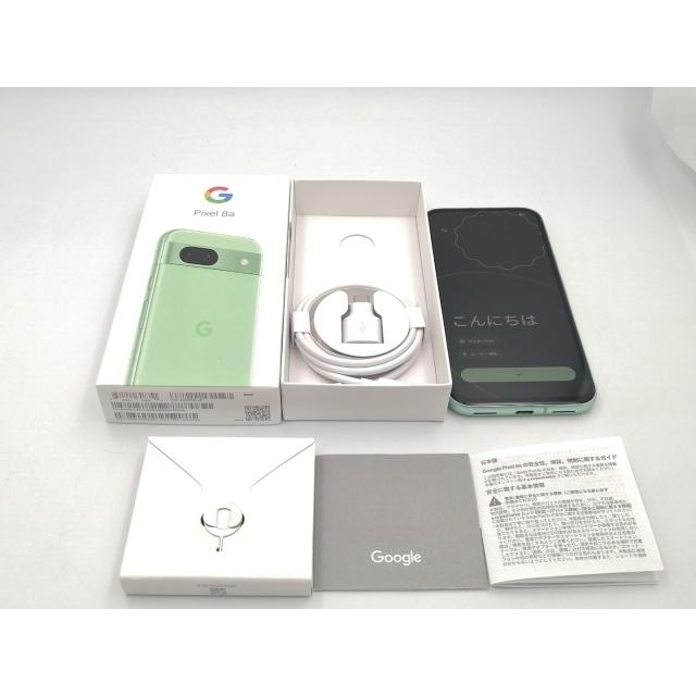 中古】Google 国内版 【SIMフリー】 Pixel 8a アロエ 8GB 128GB G576D