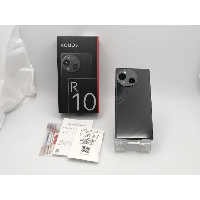 中古】SHARP mineo 【SIMフリー】 AQUOS R10 チャコールブラック 12GB