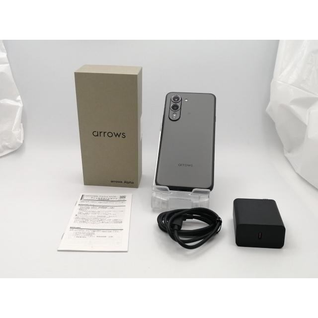 中古】FCNT 国内版 【SIMフリー】 arrows Alpha ブラック 12GB 512GB
