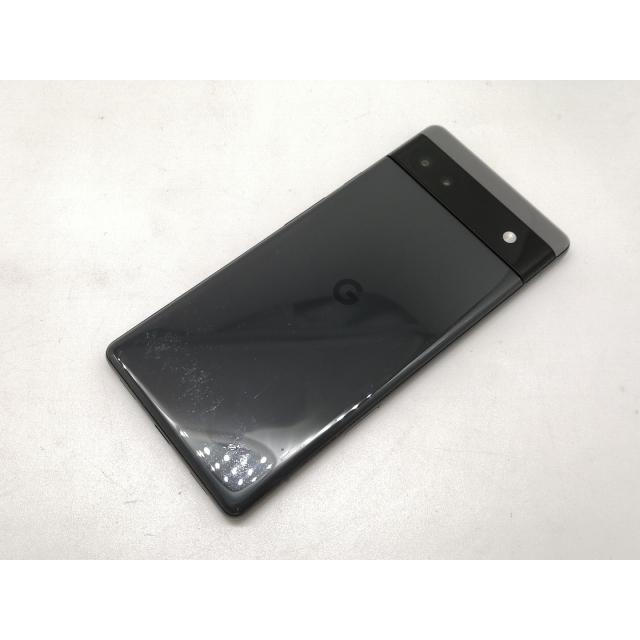 中古】Google au 【SIMフリー】 Pixel 6a チャコール 6GB 128GB GB17L
