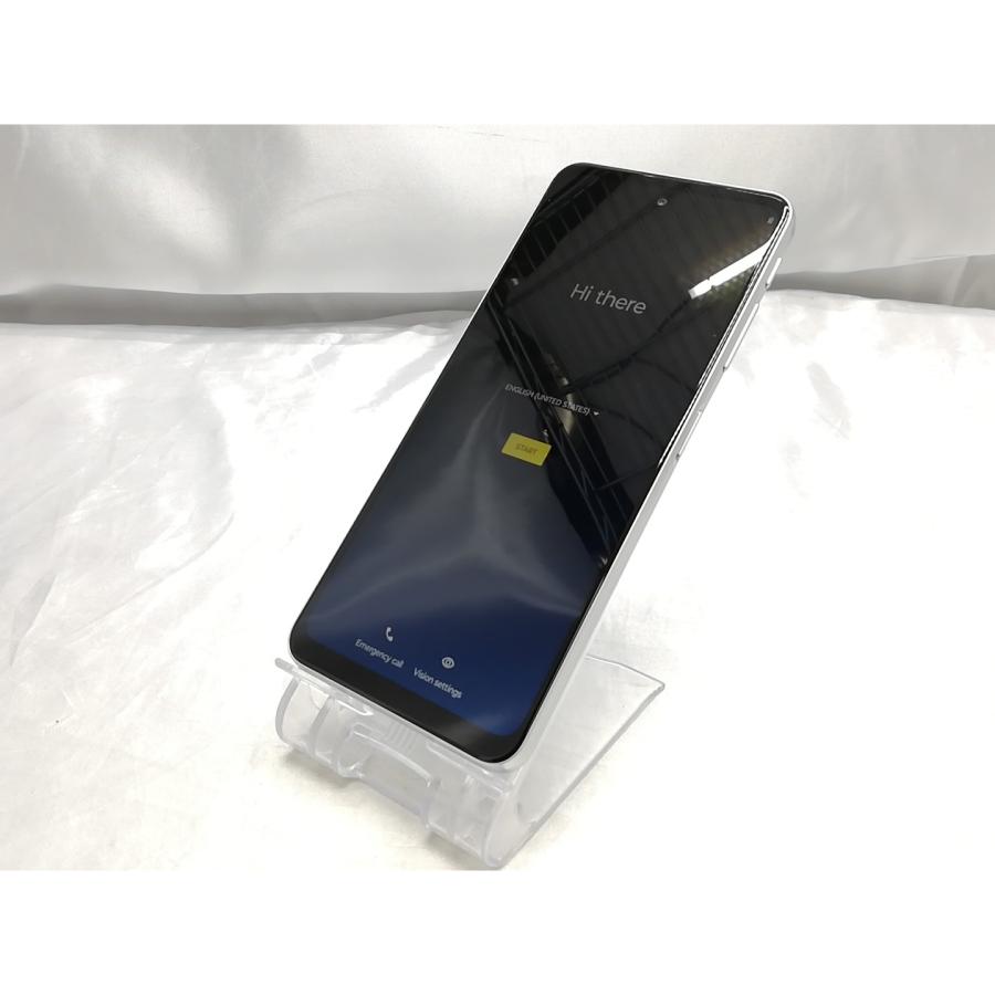 中古】MOTOROLA mineo 【SIMフリー】 moto g52j 5G SPECIAL パール