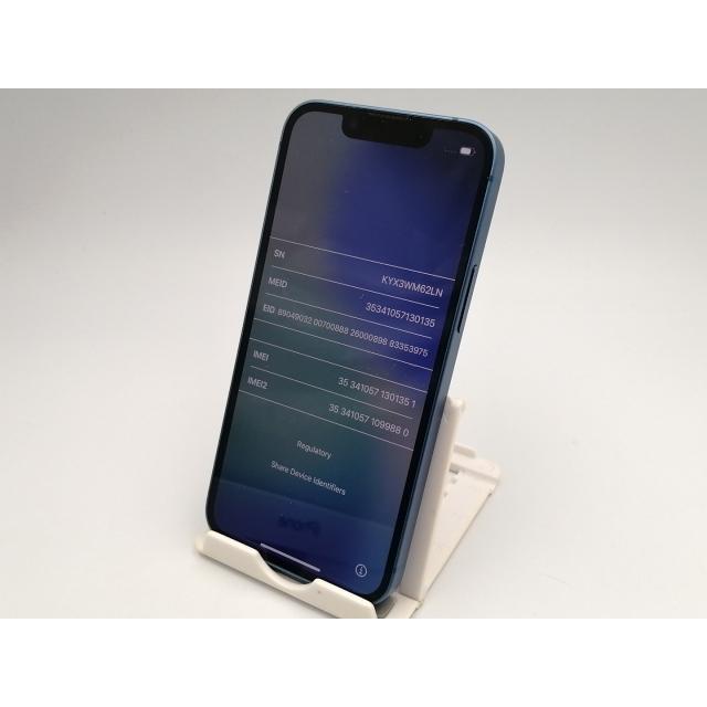 iPhone 13 mini 【中古】Apple 128GB ブルー （国内版SIMロックフリー