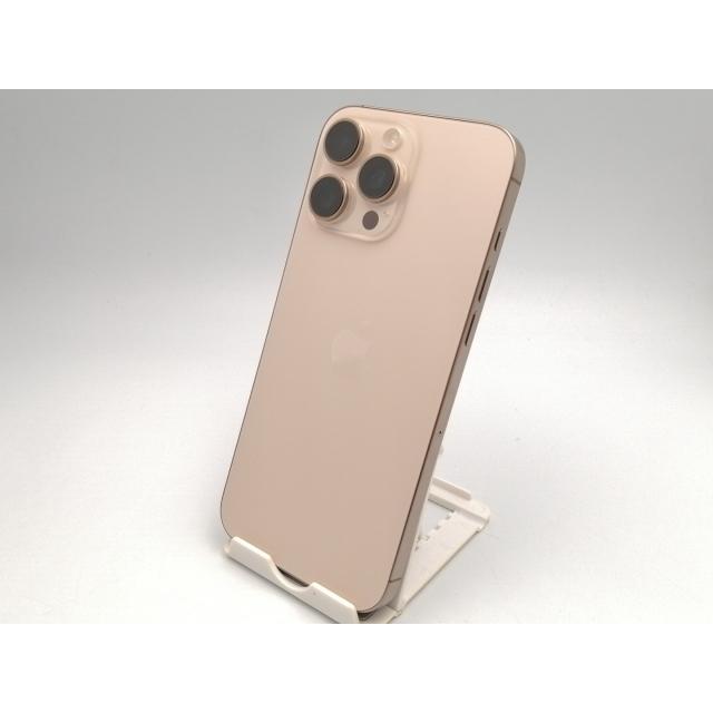 中古】Apple 国内版 【SIMフリー】 iPhone 16 Pro Max 256GB デザート