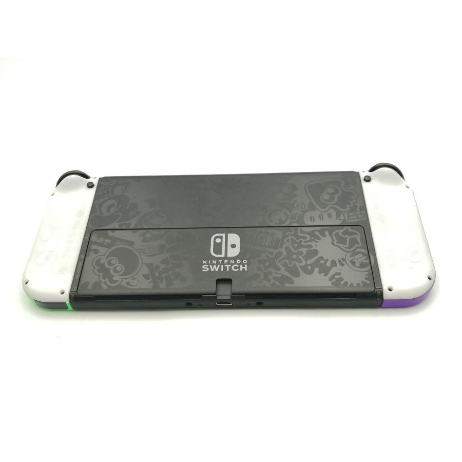 中古】Nintendo Switch 本体 (有機ELモデル) HEG-S-KCAAA スプラ