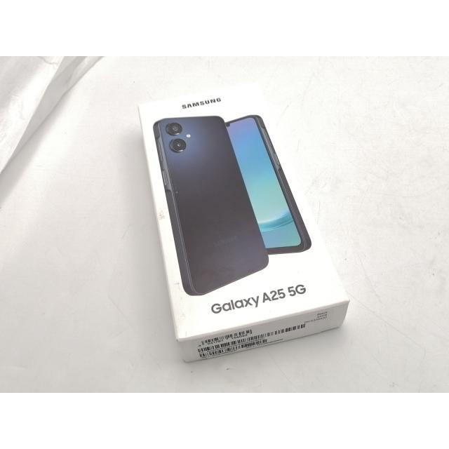 未使用】SAMSUNG UQmobile 【SIMフリー】 Galaxy A25 5G ブラック 4GB