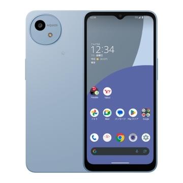 未使用】SHARP ymobile 【SIMフリー】 AQUOS Wish4 ブルー 4GB 64GB