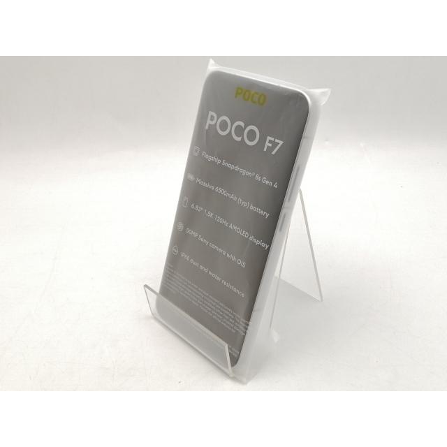 中古】Xiaomi 国内版 【SIMフリー】 Poco F7 ホワイト 12GB 256GB【EC