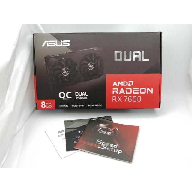 （中古)ASUS Radeon RX 7600 OC Edition 8GB Amazon | ASUS AMD Dual Radeon RX 7600 OC Edition 8GB GDDR6 / DUAL