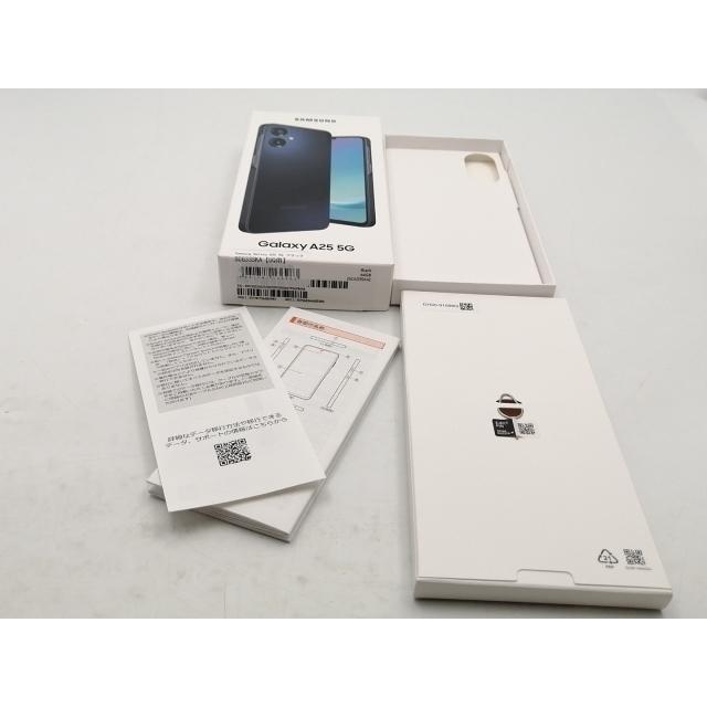 中古】SAMSUNG UQmobile 【SIMフリー】 Galaxy A25 5G ブラック 4GB