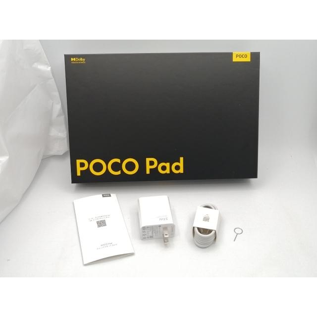 POCO Pad 8 GB + 256 GB　付属品未使用 中古】Xiaomi 【Wi-Fi】 POCO Pad 8GB 256GB ブルー【ECセンター】保証